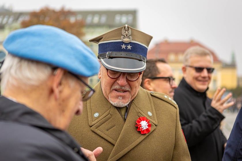 Uroczystości z okazji Narodowego Święta Niepodległości na placu Wolności we Wrocławiu - 11.11.2024