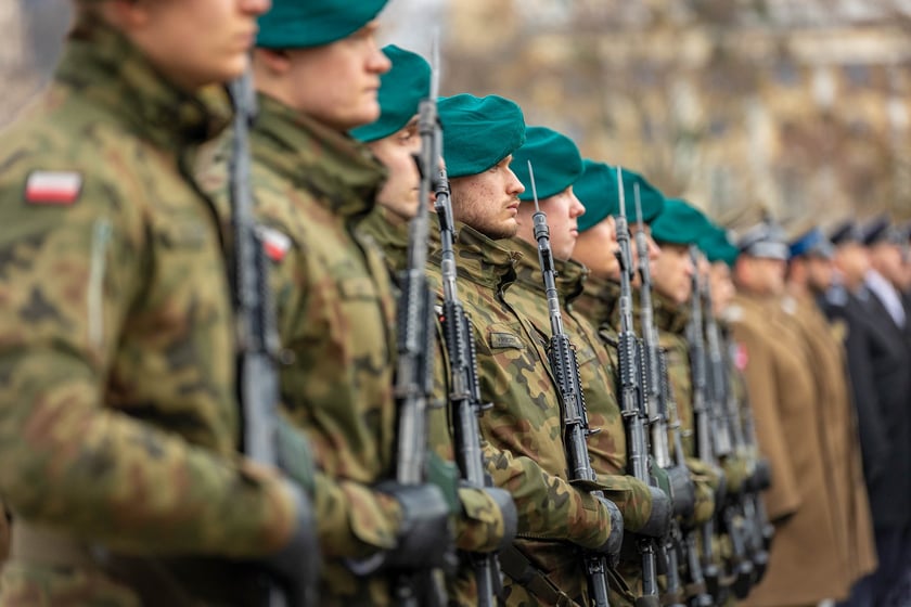 Uroczystości z okazji Narodowego Święta Niepodległości na placu Wolności we Wrocławiu - 11.11.2024