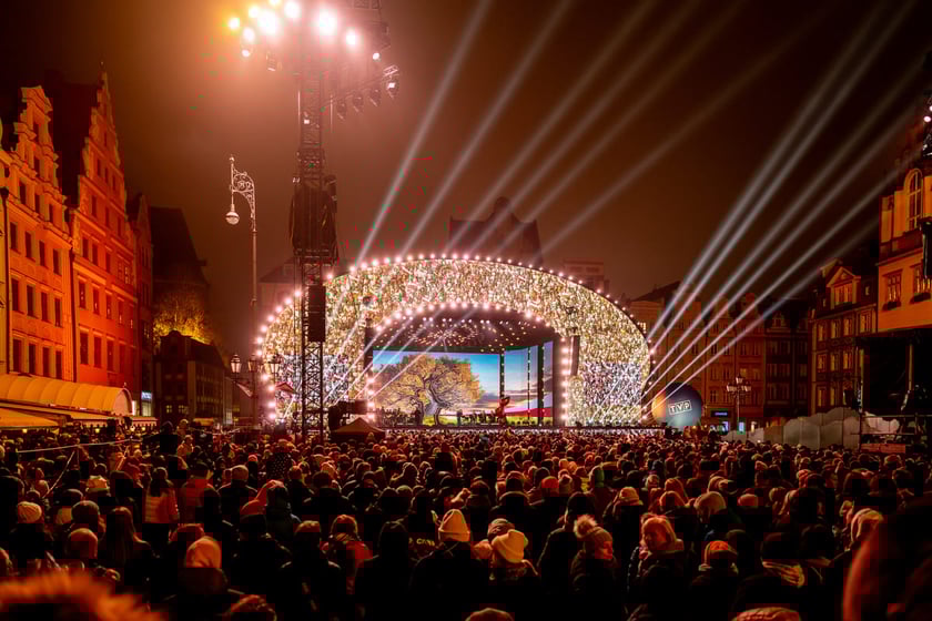 Koncert na wrocławskim Rynku, 11.11.2024