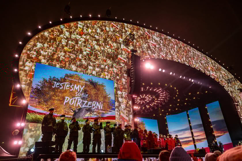 Koncert na wrocławskim Rynku, 11.11.2024