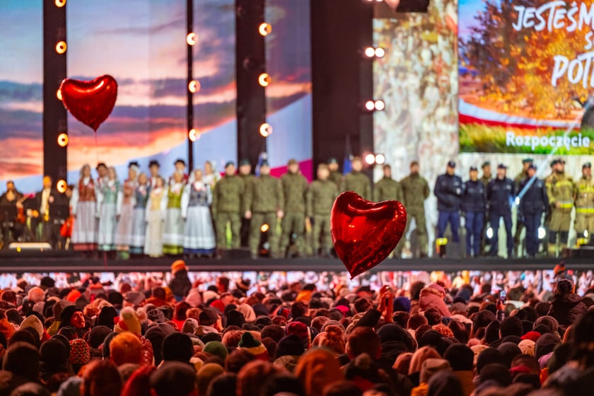 Koncert na wrocławskim Rynku, 11.11.2024