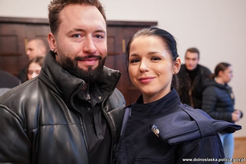 Ślubowanie nowych policjantów we Wrocławiu