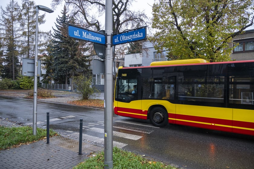 Ulica Ołtaszyńska 17 listopada 2024 roku