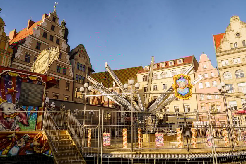 W Rynku powstaje Wrocławski Jarmark Bożonarodzeniowy 2024