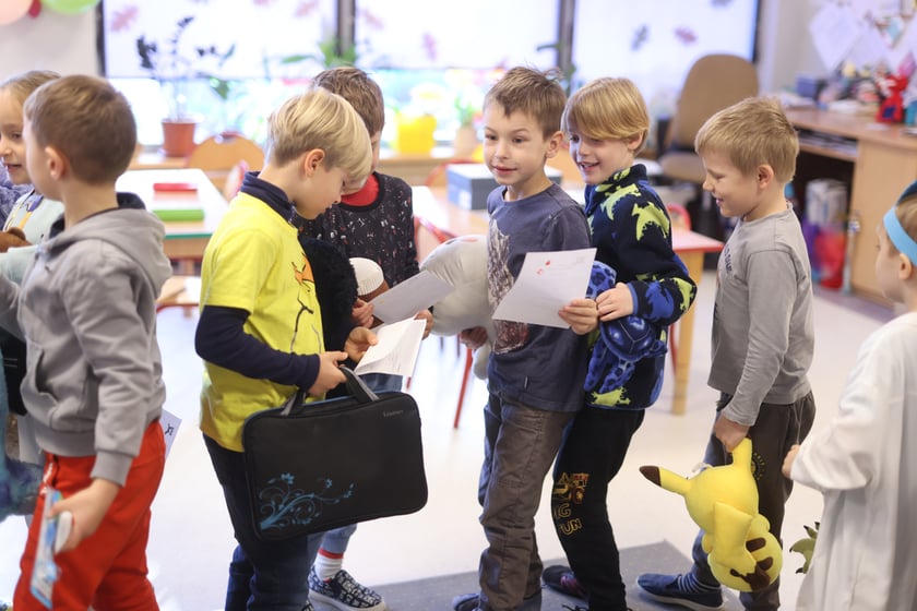 Klinika pluszowego misia w przedszkolu "Niezapominajka". Wrocław, 25.11.2024