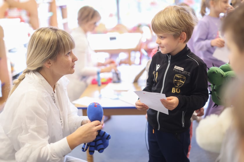 Klinika pluszowego misia w przedszkolu "Niezapominajka". Wrocław, 25.11.2024