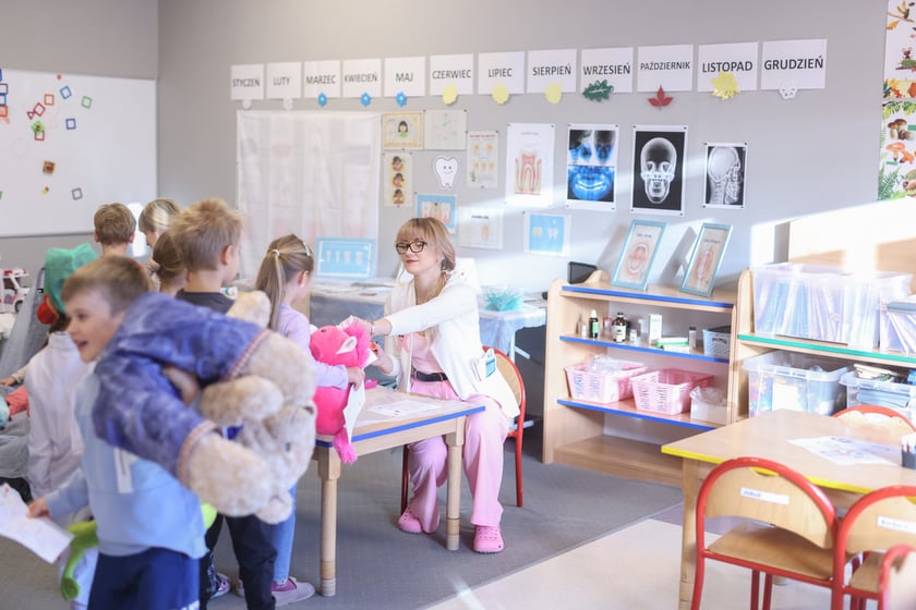 Klinika pluszowego misia w przedszkolu "Niezapominajka". Wrocław, 25.11.2024