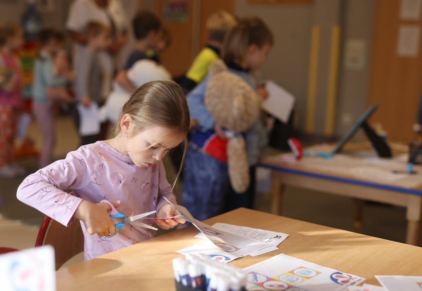 Klinika pluszowego misia w przedszkolu "Niezapominajka". Wrocław, 25.11.2024