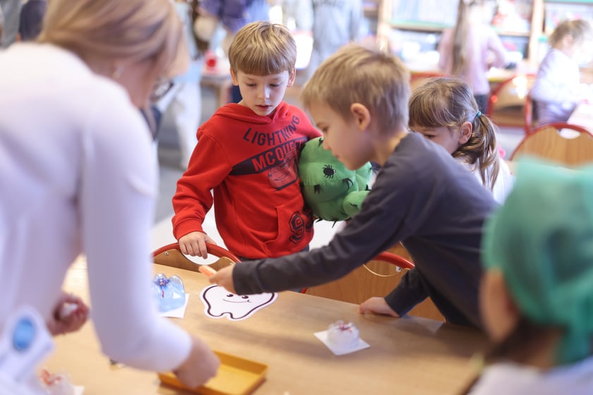 Klinika pluszowego misia w przedszkolu "Niezapominajka". Wrocław, 25.11.2024