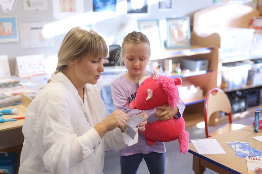 Klinika pluszowego misia w przedszkolu "Niezapominajka". Wrocław, 25.11.2024