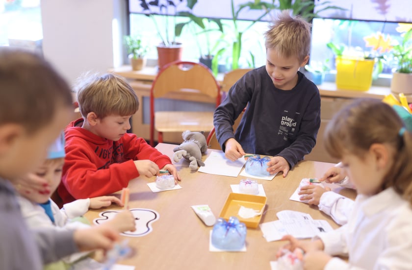 Klinika pluszowego misia w przedszkolu "Niezapominajka". Wrocław, 25.11.2024