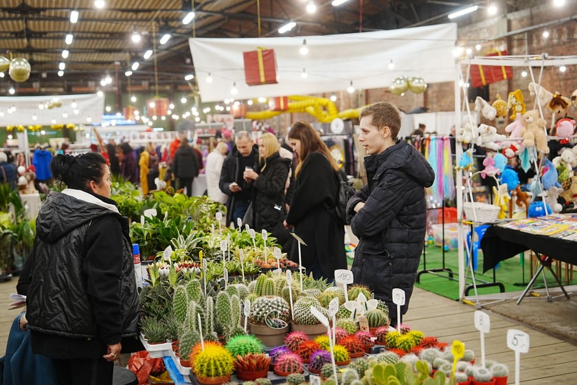 Na festiwalu Kupuj Świadomie w Czasoprzestrzeni można wybierać m.in. wśród słodkości, ozdób, ubrań i roślin