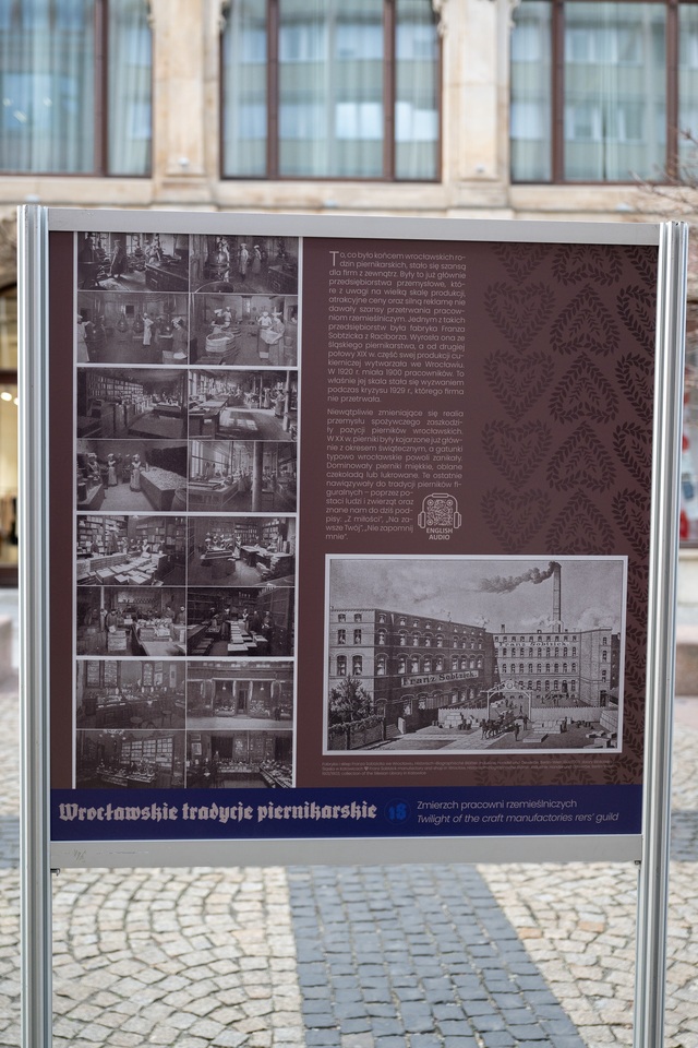 Wystawa poświęcona wrocławskim tradycjom piernikarskim na Świdnickiej