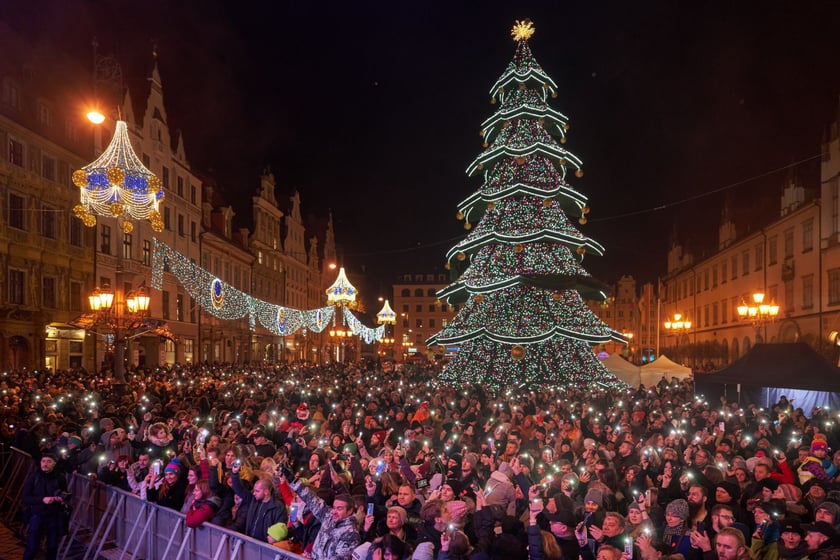 Finał WOŚP 2024 we Wrocławiu, Światełko do Nieba w Rynku