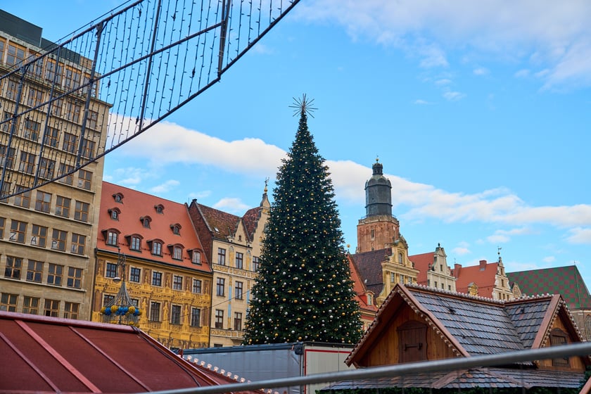 Jarmark Bożonarodzeniowy w Rynku we Wrocławiu 2024 - zdjęcia z 28 listopada, dzień przed otwarciem