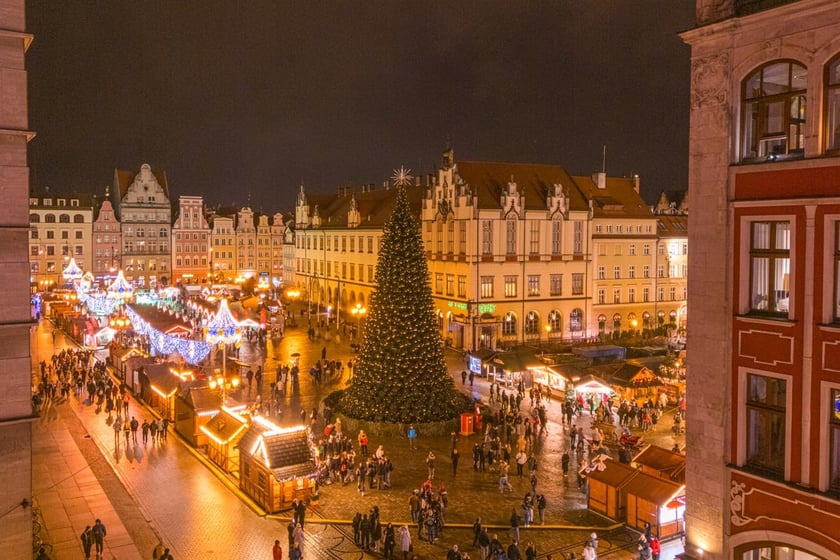Jarmark Bożonarodzeniowy we Wrocławiu 2024 r.