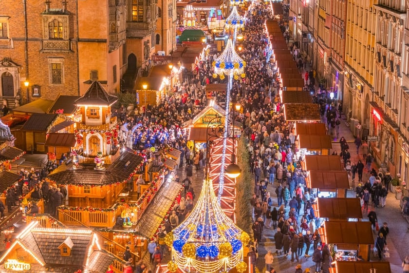 Jarmark Bożonarodzeniowy we Wrocławiu 2024 r.
