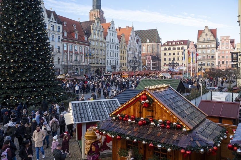 Jarmark Bożonarodzeniowy we Wrocławiu 2024 r.