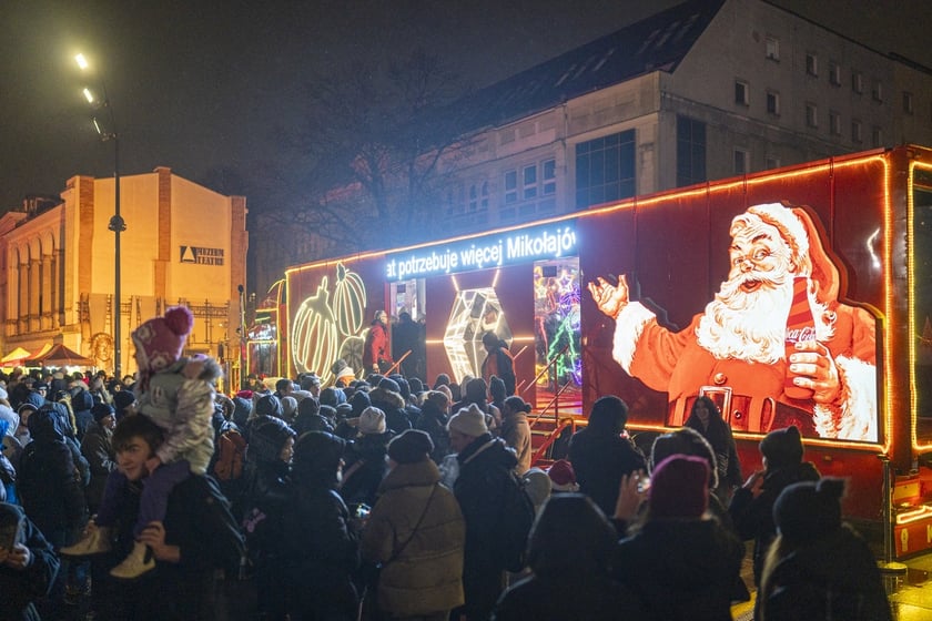 Mikołajki na placu Wolności, 6 grudnia 2024 r.