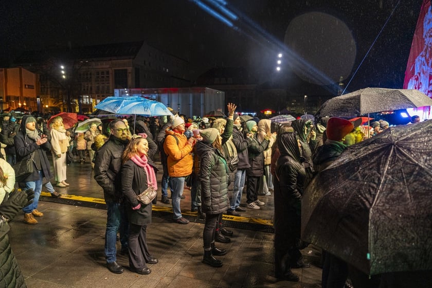 Mikołajki na placu Wolności, 6 grudnia 2024 r.