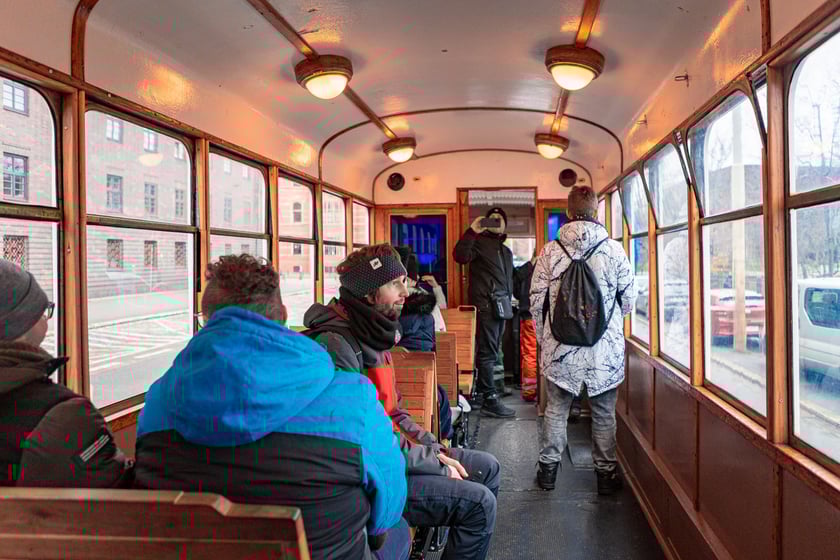 Mikołajki z zabytkowym Konstalem. Wrocław, 07.12.2024