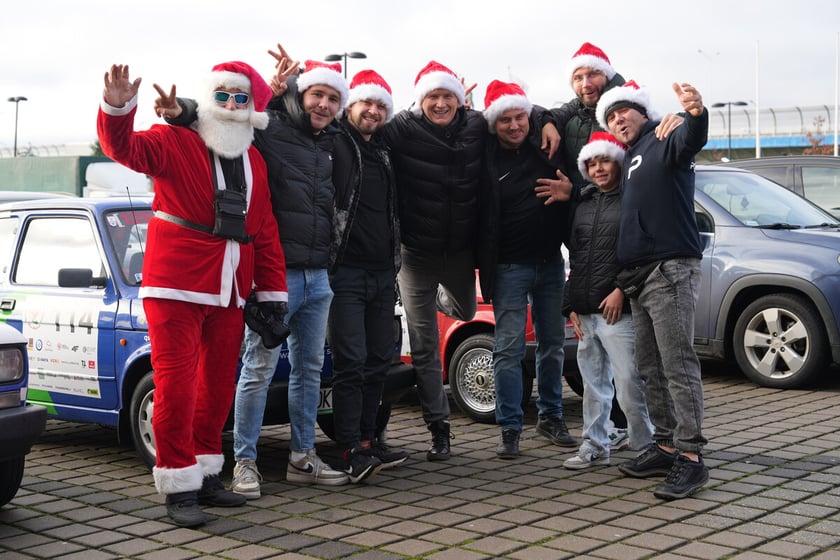 Przejazd Moto Mikołajów przez Wrocław, 07.12.2024