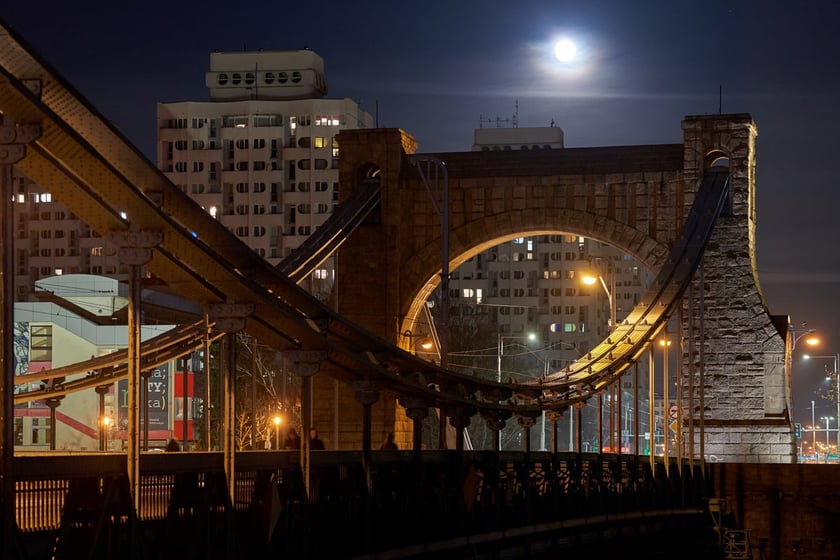 Pełna Zimnego Księżyca we Wrocławiu - grudzień 2023