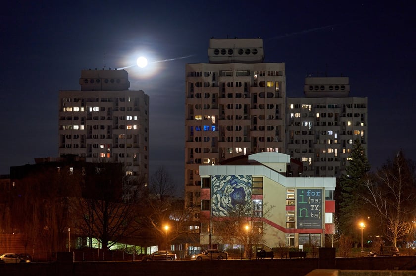 Pełna Zimnego Księżyca we Wrocławiu - grudzień 2023