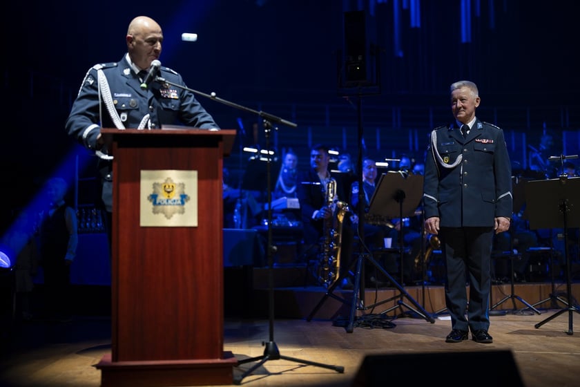 Koncert jubileuszowy Orkiestry Komendy Wojewódzkiej Policji we Wrocławiu w Narodowym Forum Muzyki we Wrocławiu