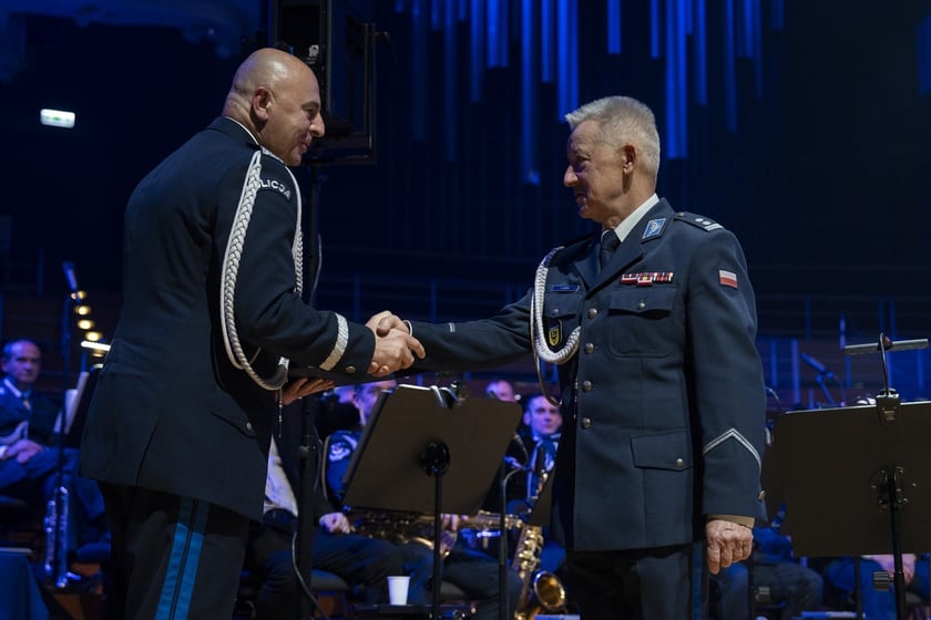 Koncert jubileuszowy Orkiestry Komendy Wojewódzkiej Policji we Wrocławiu w Narodowym Forum Muzyki we Wrocławiu