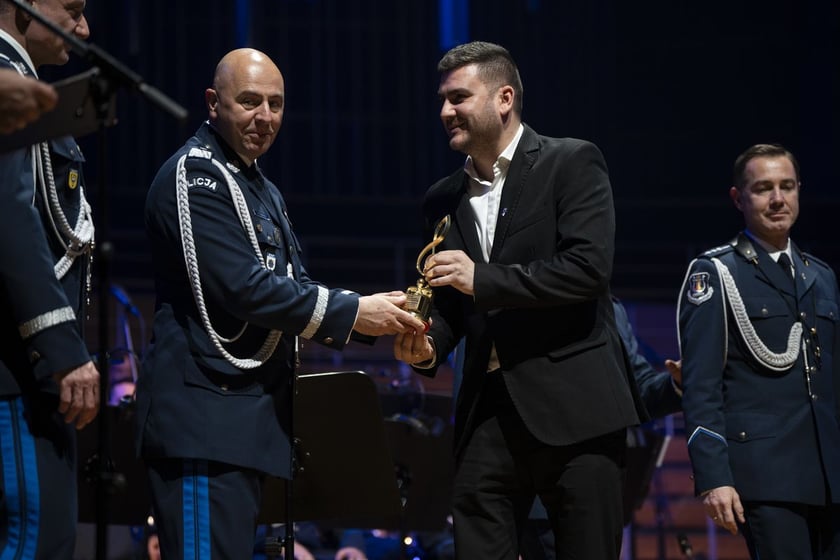 Koncert jubileuszowy Orkiestry Komendy Wojewódzkiej Policji we Wrocławiu w Narodowym Forum Muzyki we Wrocławiu