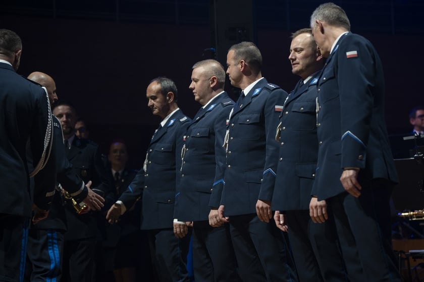 Koncert jubileuszowy Orkiestry Komendy Wojewódzkiej Policji we Wrocławiu w Narodowym Forum Muzyki we Wrocławiu