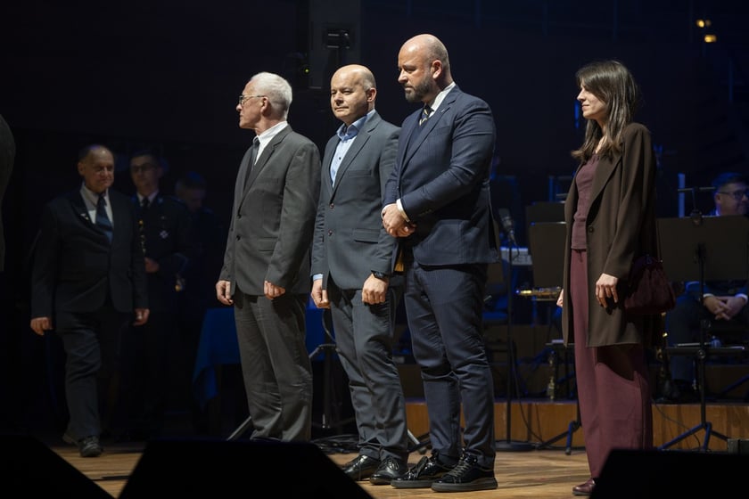 Koncert jubileuszowy Orkiestry Komendy Wojewódzkiej Policji we Wrocławiu w Narodowym Forum Muzyki we Wrocławiu