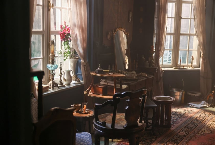 Plan filmu "Chopin, Chopin!" we Wrocławskiej Wytwórni Filmowej