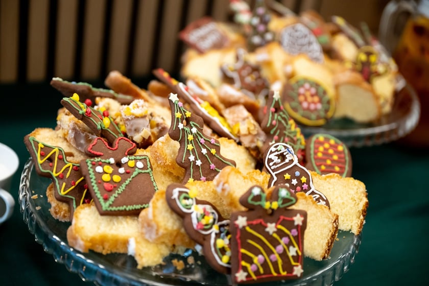 Mikołaj przybył do domu opieki społecznej przy ul. Mącznej