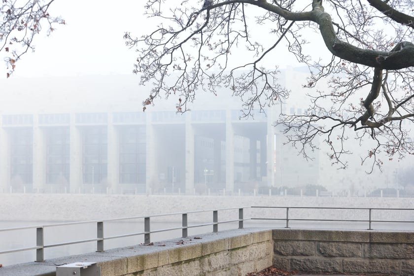 Wrocław we mgle - zdjęcia z poranka 29.12.2024 r.