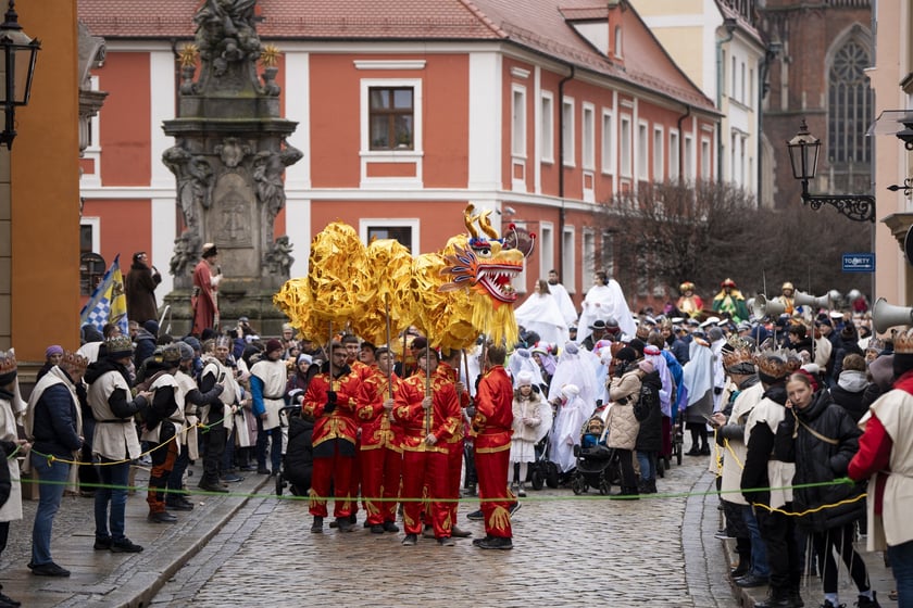 Orszak Trzech Króli we Wrocławiu - 6 stycznia 2025 r.
