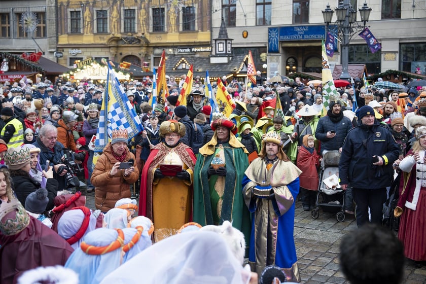 Orszak Trzech Króli we Wrocławiu - 6 stycznia 2025 r.