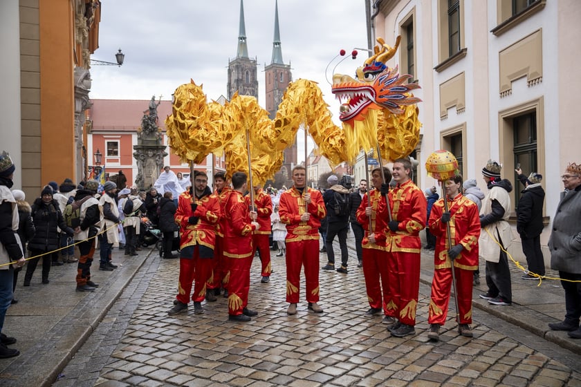Orszak Trzech Króli we Wrocławiu - 6 stycznia 2025 r.
