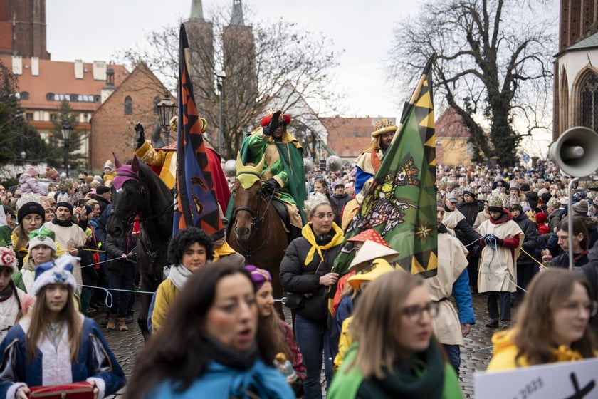 Orszak Trzech Króli we Wrocławiu - 6 stycznia 2025 r.