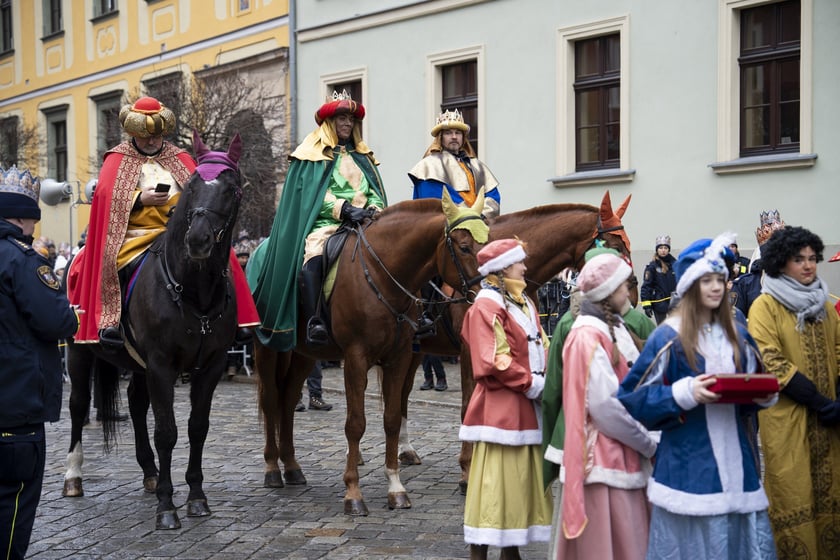 Orszak Trzech Króli we Wrocławiu - 6 stycznia 2025 r.