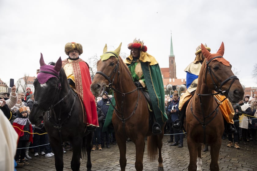 Orszak Trzech Króli we Wrocławiu - 6 stycznia 2025 r.