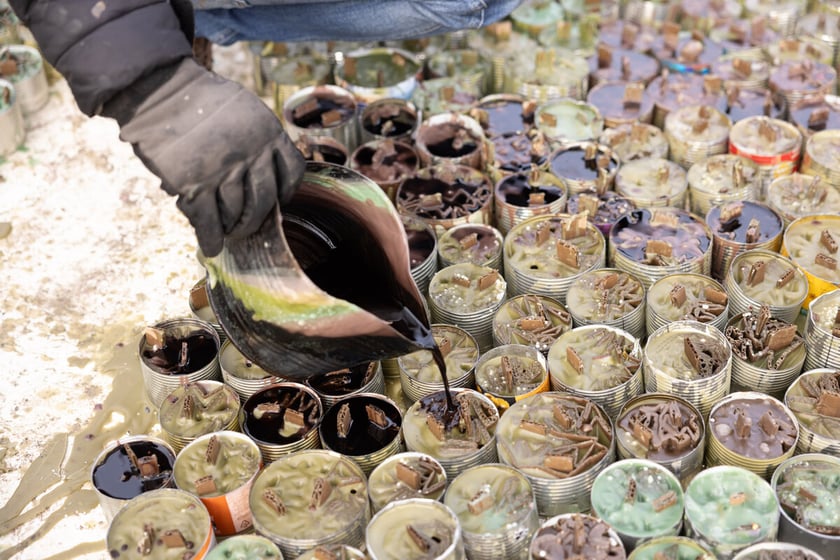 Produkcja świec okopowych