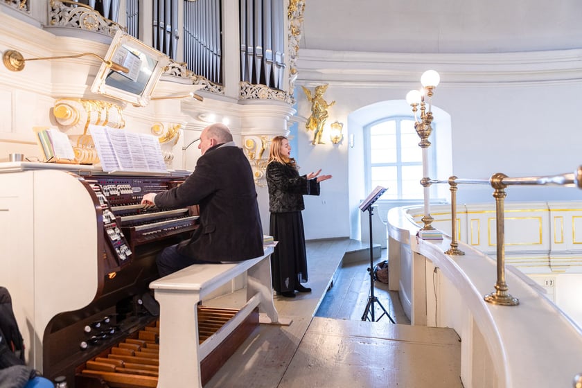 Noworoczne i opłatkowe spotkanie przewodników turystycznych w kościele Opatrzności Bożej