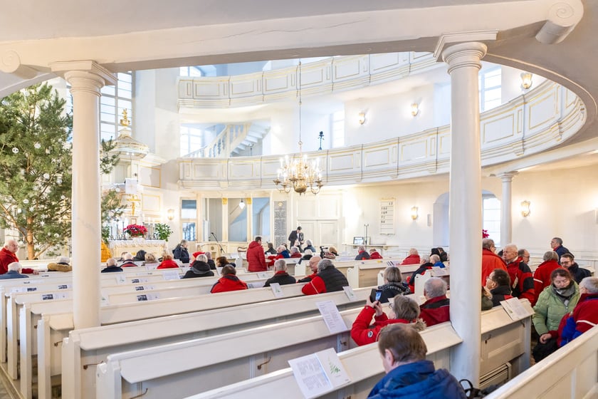 Noworoczne i opłatkowe spotkanie przewodników turystycznych w kościele Opatrzności Bożej