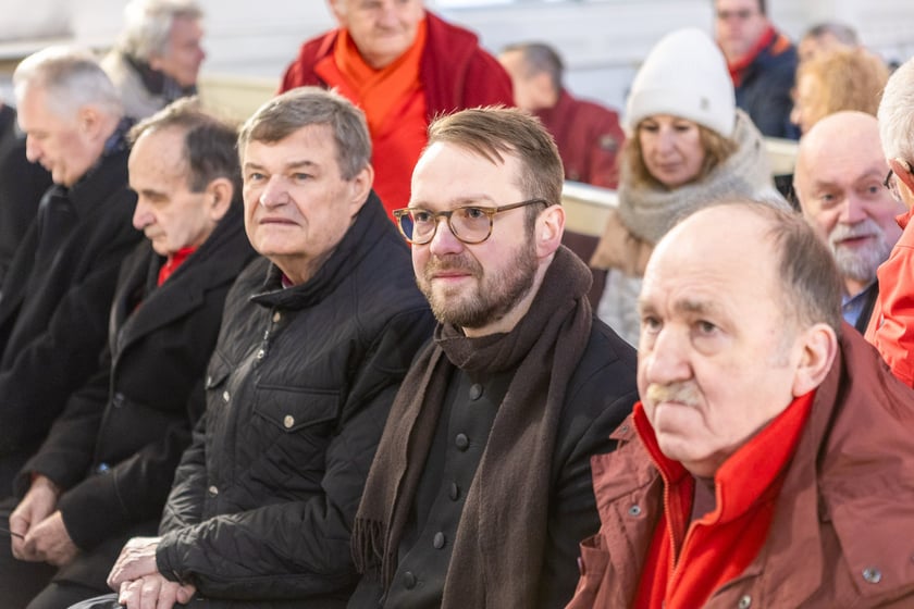 Noworoczne i opłatkowe spotkanie przewodników turystycznych w kościele Opatrzności Bożej