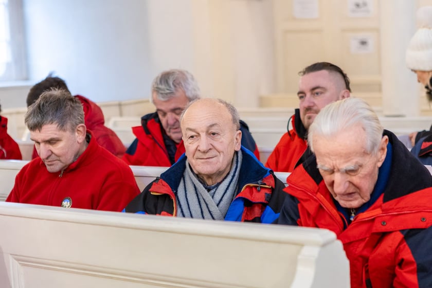 Noworoczne i opłatkowe spotkanie przewodników turystycznych w kościele Opatrzności Bożej