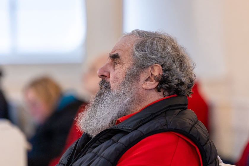 Noworoczne i opłatkowe spotkanie przewodników turystycznych w kościele Opatrzności Bożej