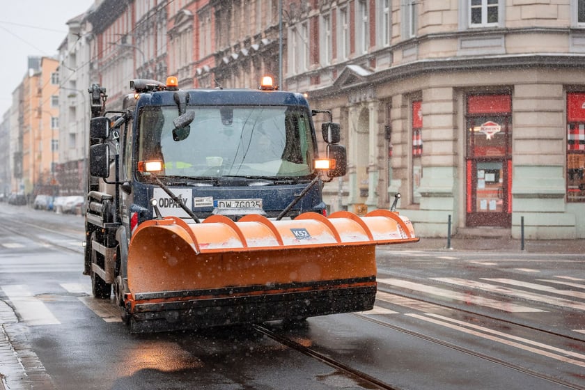 Śnieg we Wrocławiu, 11.01.2025