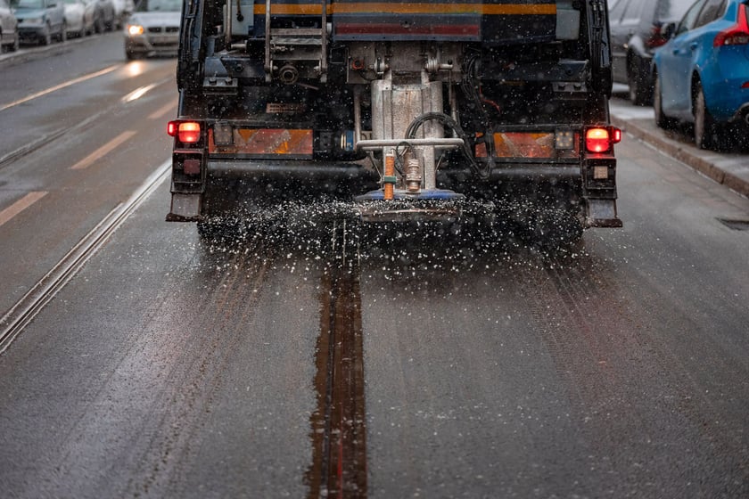 Śnieg we Wrocławiu, 11.01.2025
